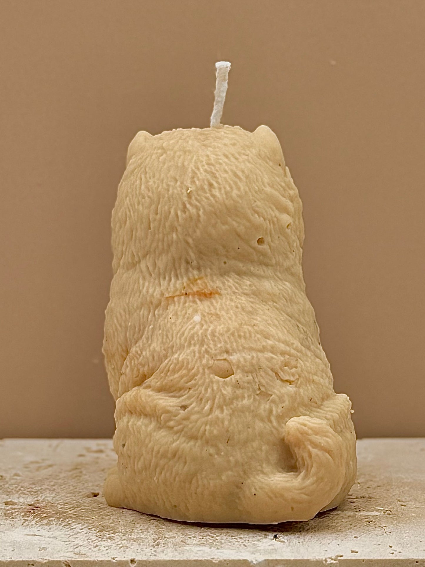 Świeca sojowa wolnostojąca - Chow chow