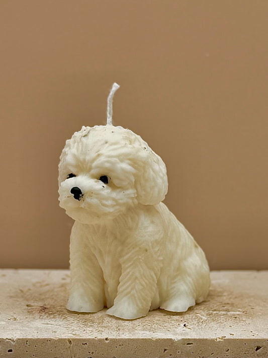 Świeca sojowa wolnostojąca - Maltańczyk