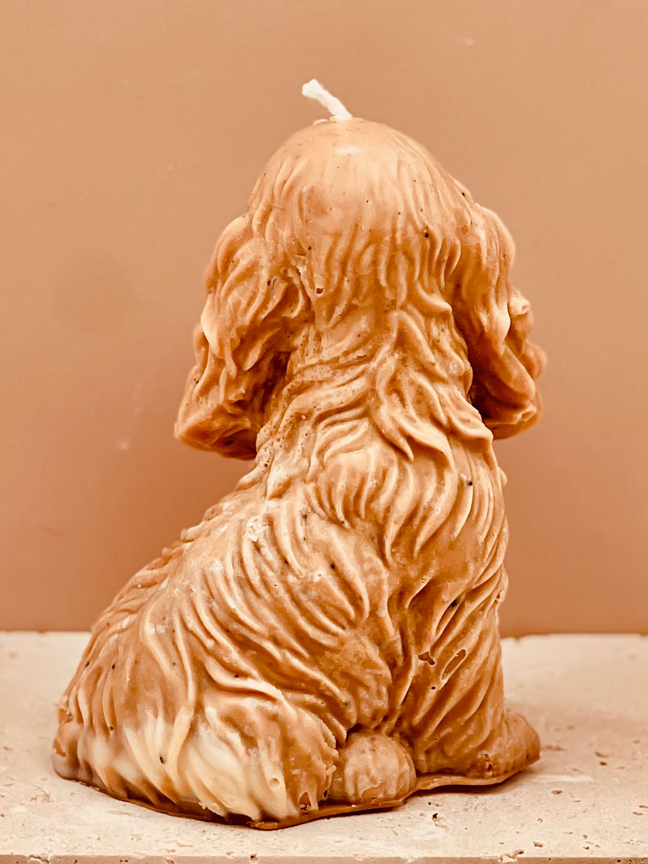 Świeca sojowa wolnostojąca - Cocker spaniel